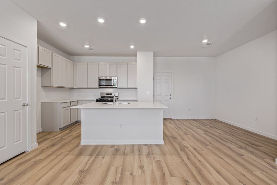 Furnished interior view inside a new home in Painted Prairie, Aurora (Image 7).