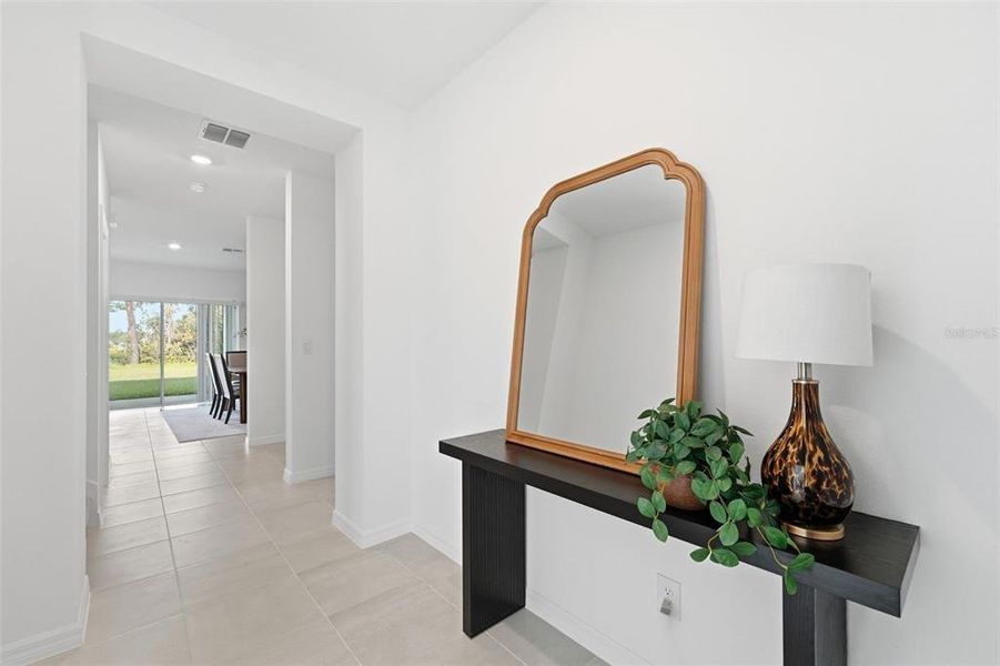 Furnished interior view inside a new home in , Deland (Image 27). Furnished interior view inside a new home in , Deland (Image 27).