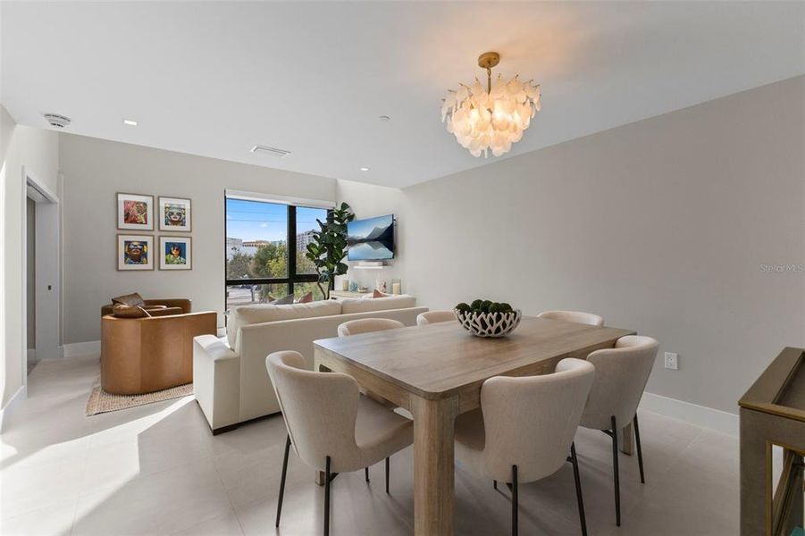 Furnished interior view inside a new home in , Sarasota (Image 9).