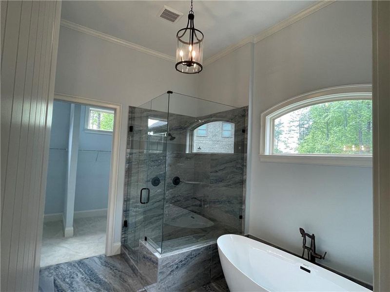 Furnished interior view inside a new home in , Marietta (Image 3).