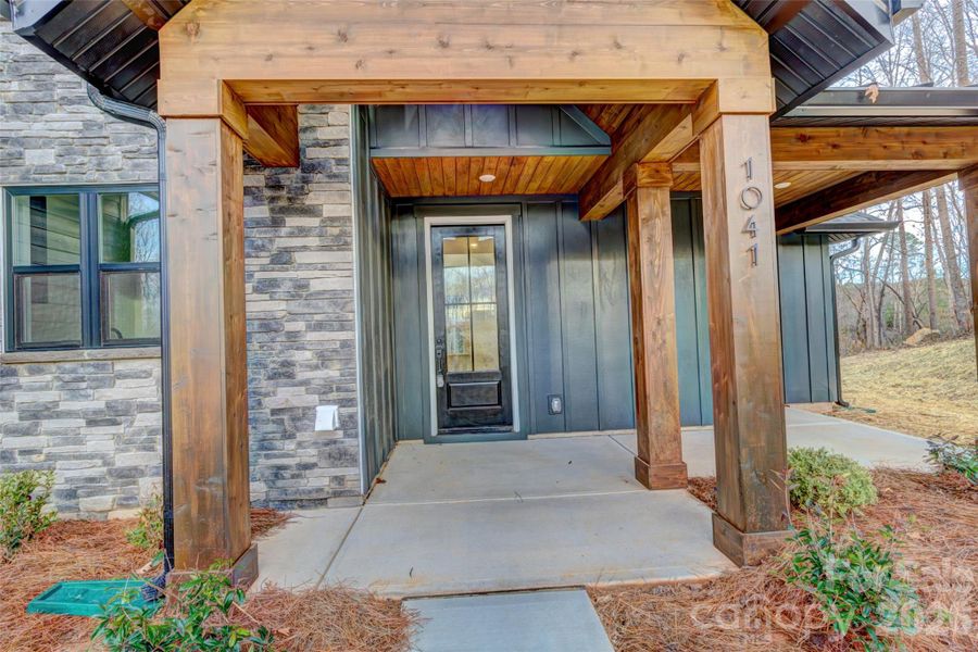 Exterior details and patio area of a home in , Bessemer City (Image 4).