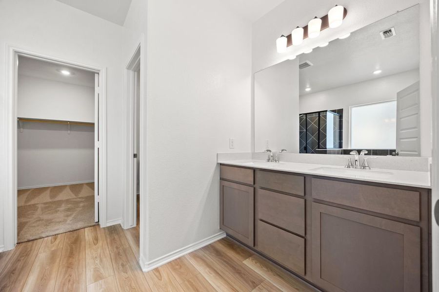 Furnished interior view inside a new home in Salerno - Hallmark Collection, Round Rock (Image 11).