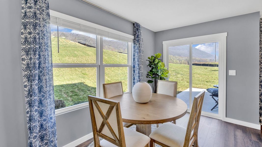 Furnished interior view inside a new home in Timber Creek, Rossville (Image 12).