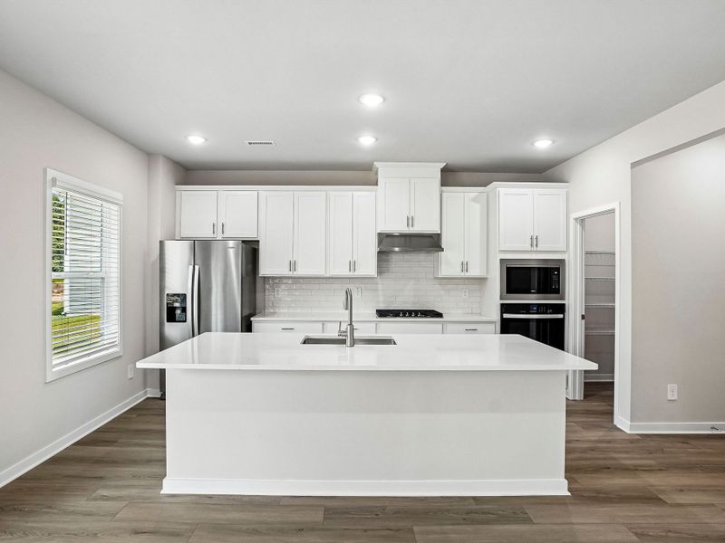 Furnished interior view inside a new home in Watkins Glen, Raleigh (Image 4).