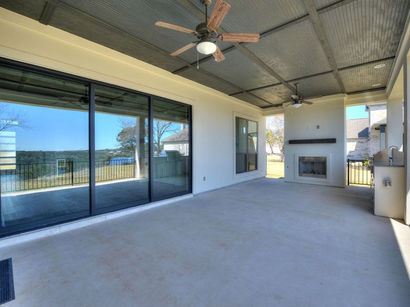 Representative exterior details of a home built from the Catalina by Giddens Homes in Clearwater Ranch, Liberty Hill (Image 60).