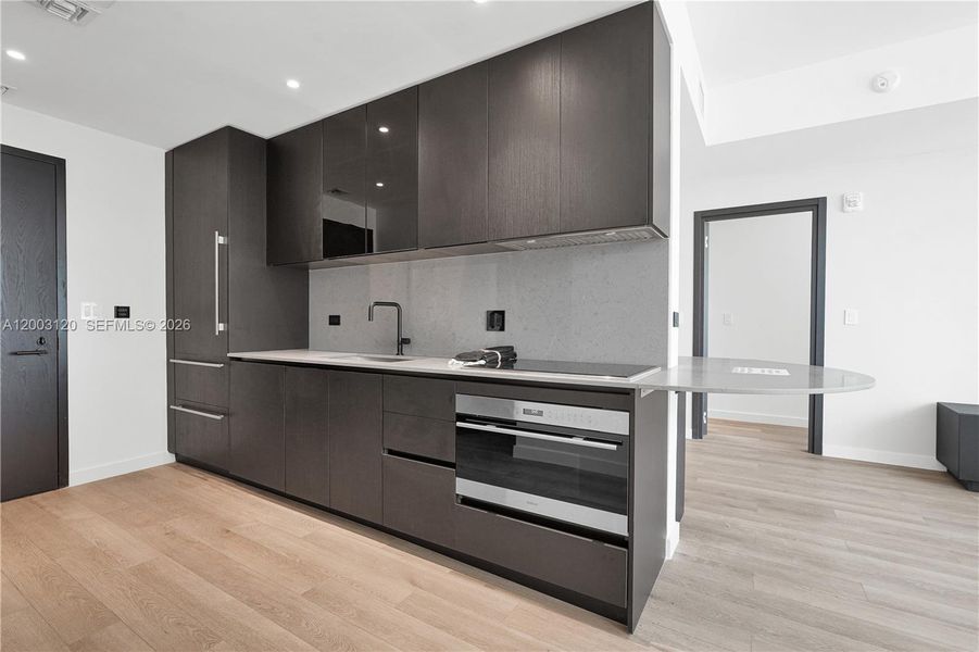 Furnished interior view inside a new home in , Miami (Image 11).