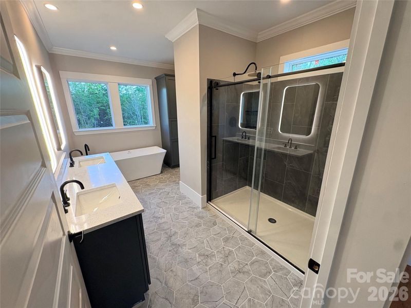 Furnished interior view inside a new home in , Morganton (Image 10).