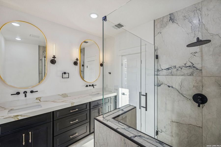 Furnished interior view inside a new home in , Floresville (Image 27).