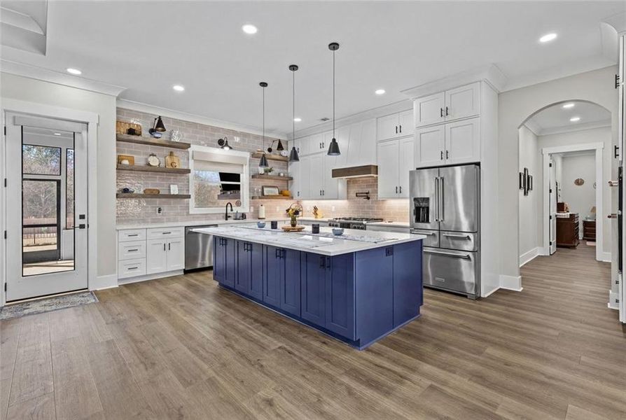 Furnished interior view inside a new home in , Bethlehem (Image 41).