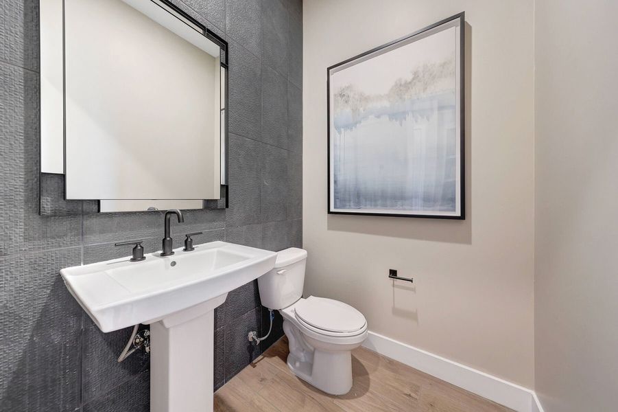 Representative furnished interior of a home built from the Mahogany by Mattamy Homes in Miravida, Surprise (Image 47).