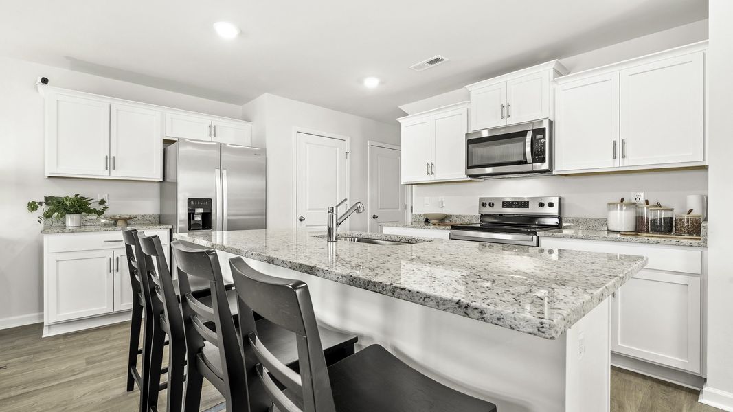 Furnished interior view inside a new home in Faircrest, Greensboro (Image 9).