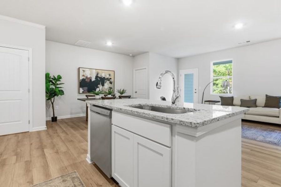 Representative furnished interior of a home built from the Orchard by Piedmont Residential in Villages at Cedar Hill, Dallas (Image 17).