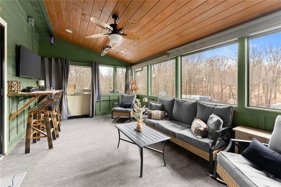 Exterior details and patio area of a home in , Demorest (Image 20).