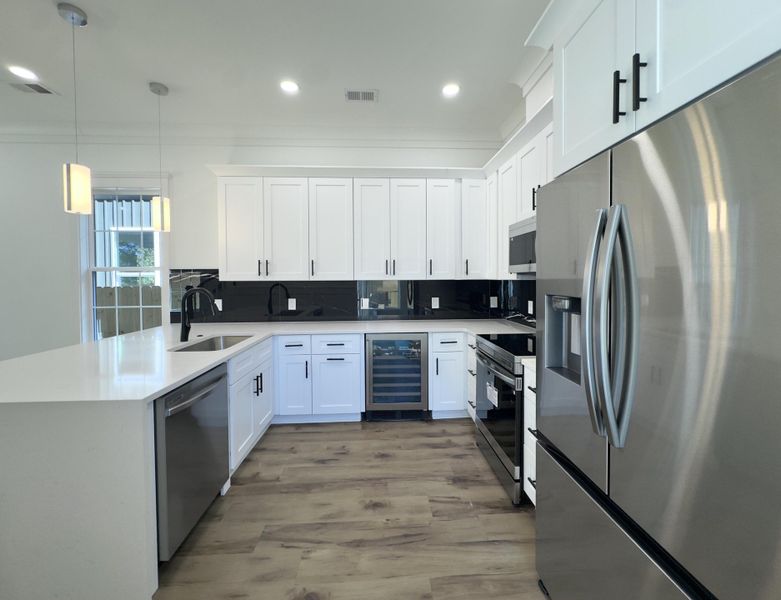 Furnished interior view inside a new home in , North Charleston (Image 3). Furnished interior view inside a new home in , North Charleston (Image 3).