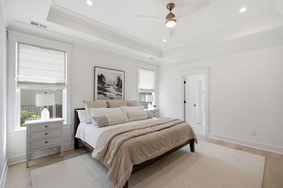 Furnished interior view inside a new home in , Mount Pleasant (Image 6).