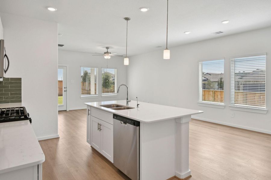 Photo is not of the actual home, but is an inspirational photo of builder’s model home and may depict options, furnishings, and/or decorator features that are not included