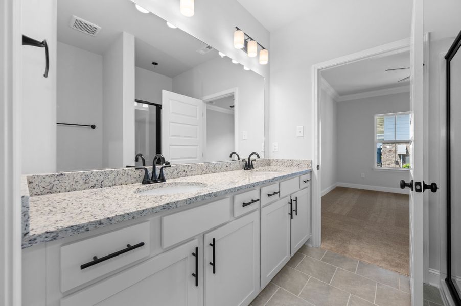 Furnished interior view inside a new home in Saddlebrook, Murfreesboro (Image 15).