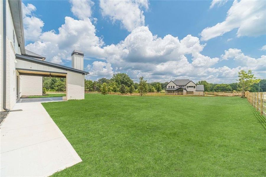 Exterior details and patio area of a home in , Dacula (Image 3).