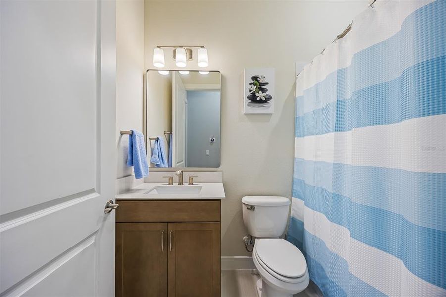 Furnished interior view inside a new home in Del Webb Sunbridge, St. Cloud (Image 26).