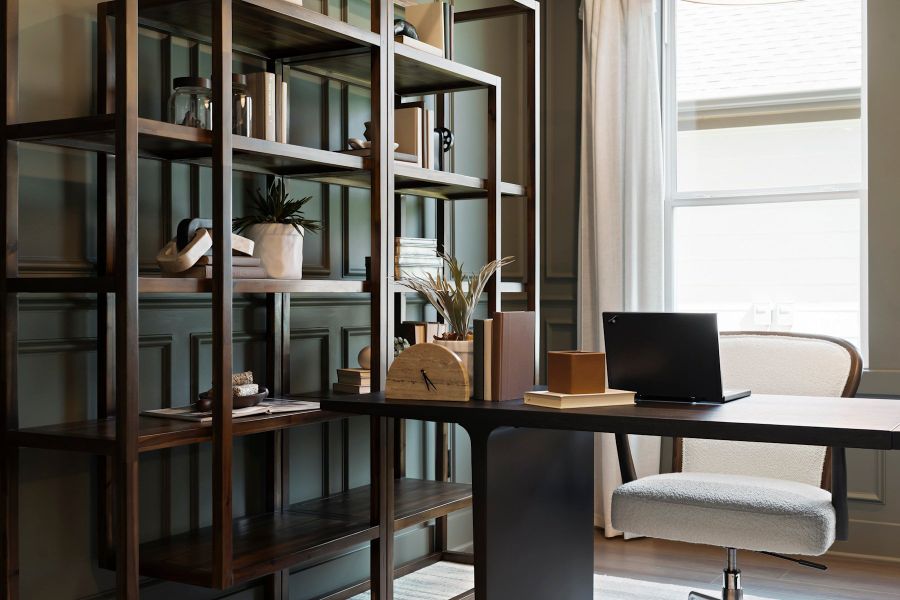 Furnished interior view inside a new home in Lagos Reserve, Manor (Image 30).