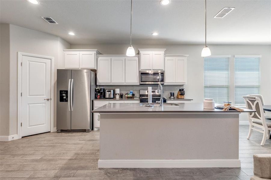 Furnished interior view inside a new home in , Haslet (Image 14). Furnished interior view inside a new home in , Haslet (Image 14).