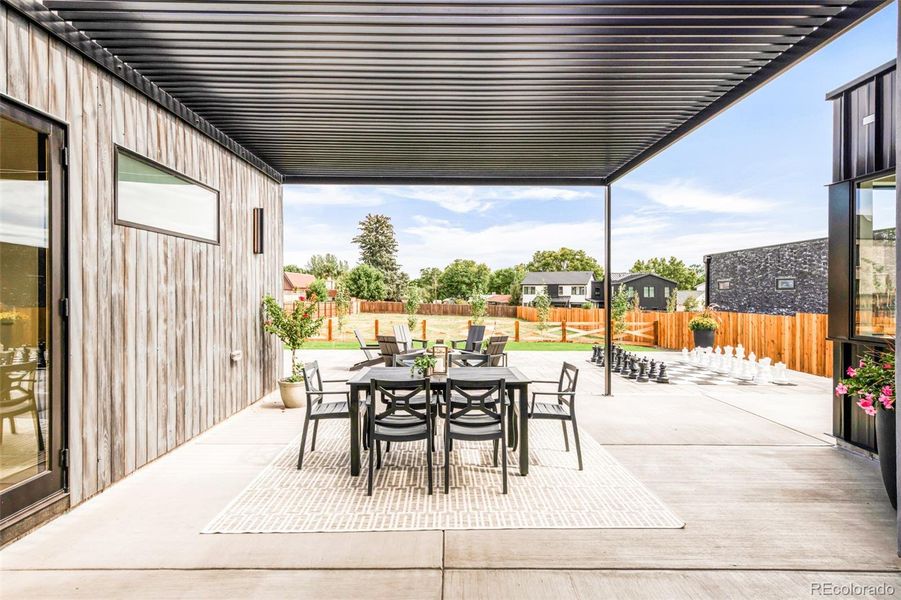Exterior details and patio area of a home in , Wheat Ridge (Image 4).