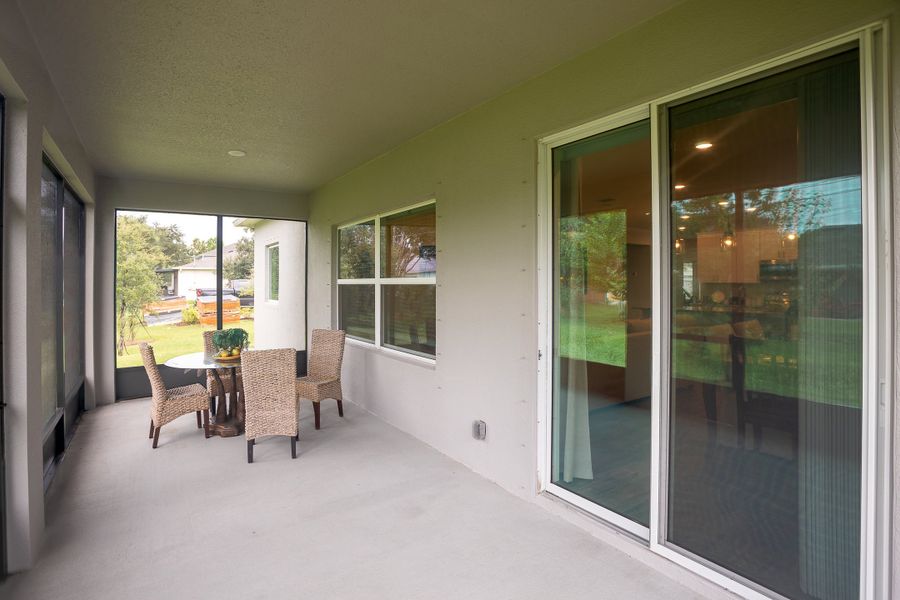 Representative exterior details of a home built from the Wilmington by Maronda Homes in Spring Hill, Spring Hill (Image 4).
