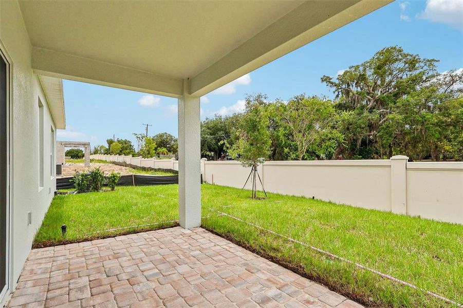 Exterior details and patio area of a home in Liberty Trace, Haines City (Image 3). Exterior details and patio area of a home in Liberty Trace, Haines City (Image 3).