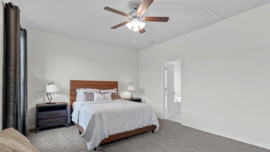 Furnished interior view inside a new home in The Woods at Lindsey Place, Anna (Image 25). Furnished interior view inside a new home in The Woods at Lindsey Place, Anna (Image 25).
