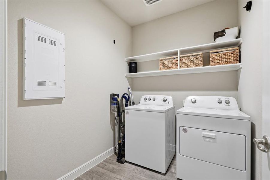 Furnished interior view inside a new home in , Haslet (Image 10).