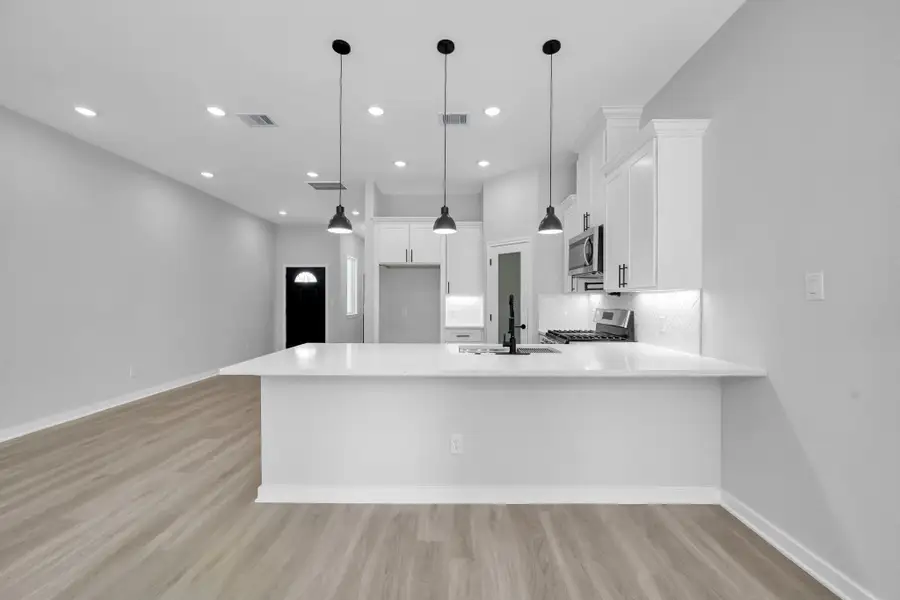 Furnished interior view inside a new home in , Willis (Image 5).