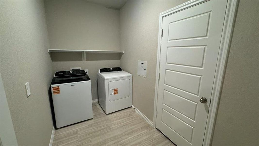 Furnished interior view inside a new home in Monarch at the Meadows, Denton (Image 6).