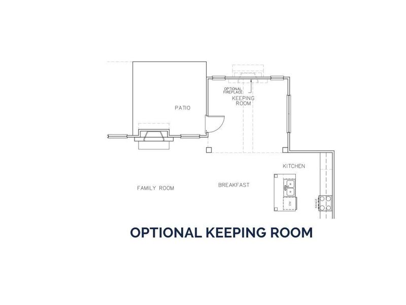 2D floor plan layout of this home in Ruby Creek Estates, Atlanta, GA (Image 3).