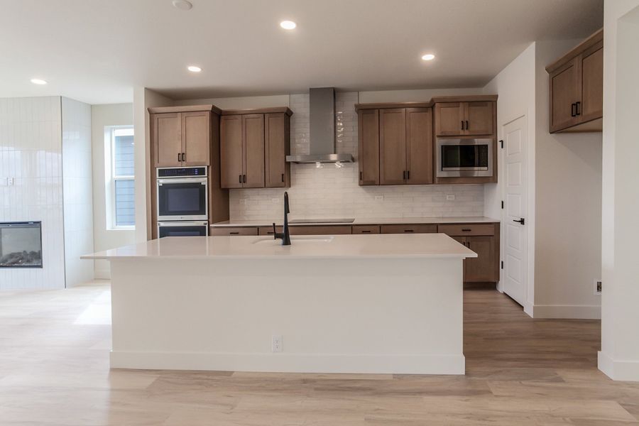 Furnished interior view inside a new home in Prairie Song, Windsor (Image 13).