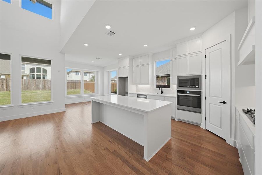 Furnished interior view inside a new home in Tavolo Park, Fort Worth (Image 16).