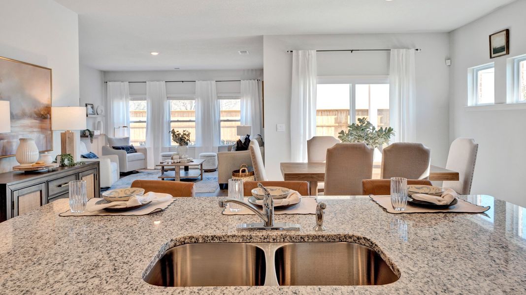 Furnished interior view inside a new home in The Orchard, Millington (Image 14).