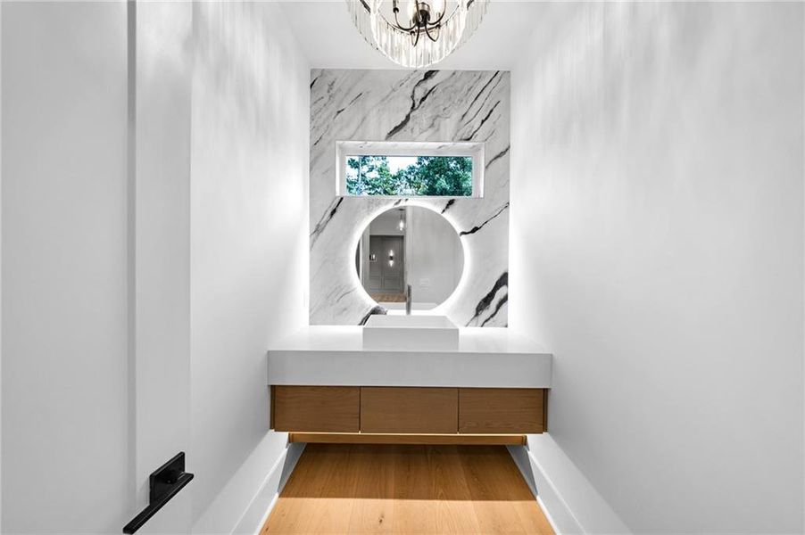 Furnished interior view inside a new home in , Alpharetta (Image 11). Furnished interior view inside a new home in , Alpharetta (Image 11).