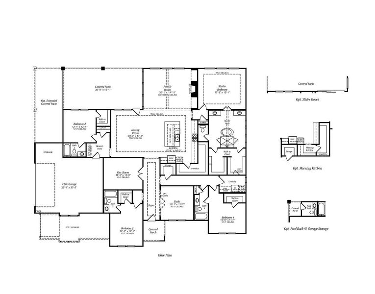 2D floor plan layout for the 3385 by Gracepoint Homes in Chapel Bend, Montgomery, TX (Image 3). 2D floor plan layout for the 3385 by Gracepoint Homes in Chapel Bend, Montgomery, TX (Image 3).