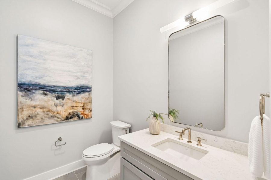 Furnished interior view inside a new home in , Charleston (Image 16).