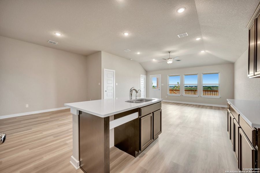 Furnished interior view inside a new home in Mesquite Ridge, San Antonio (Image 6).
