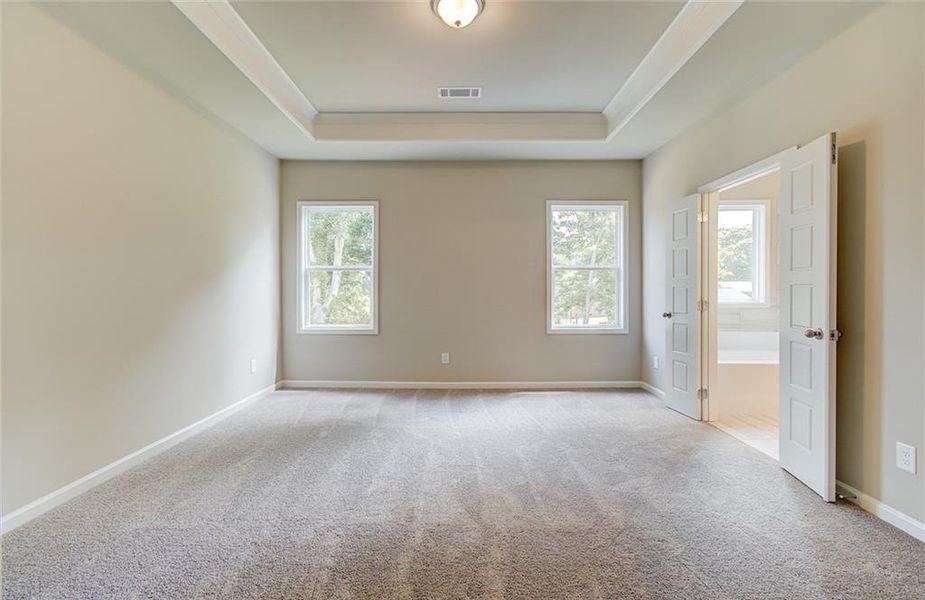 Spacious, unfurnished interior of a new home in Crofton Place Enclave, Snellville (Image 24). Spacious, unfurnished interior of a new home in Crofton Place Enclave, Snellville (Image 24).