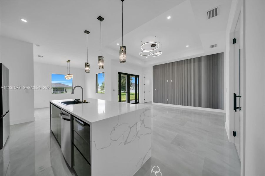 Furnished interior view inside a new home in , Lehigh Acres (Image 3).