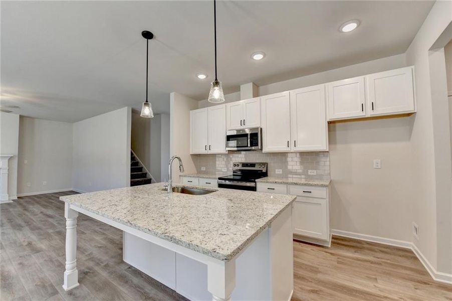 Furnished interior view inside a new home in , Auburn (Image 12).