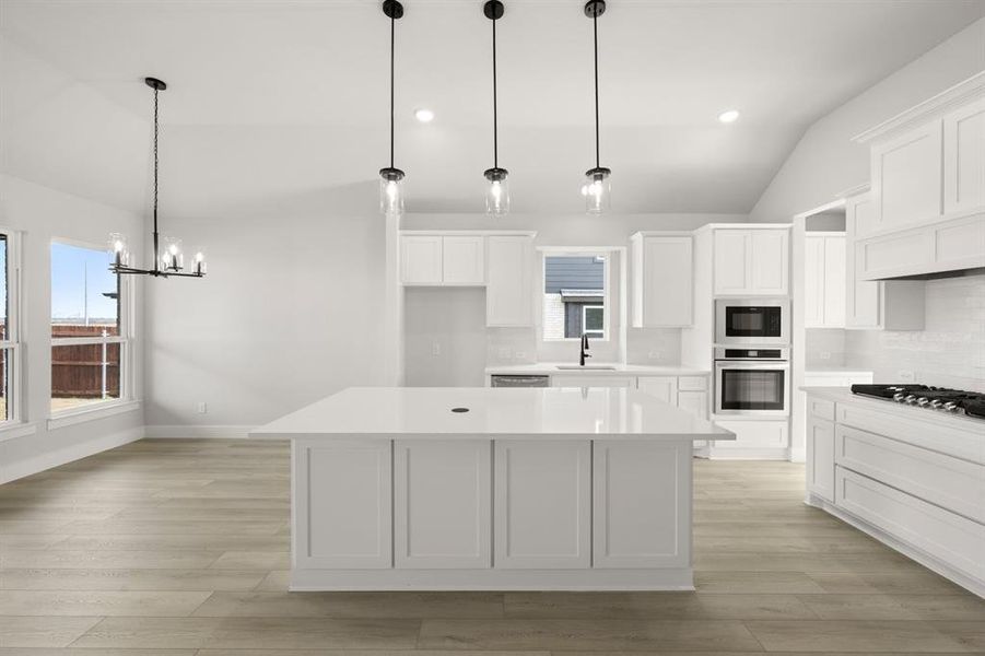 Furnished interior view inside a new home in Westside Preserve, Midlothian (Image 10).