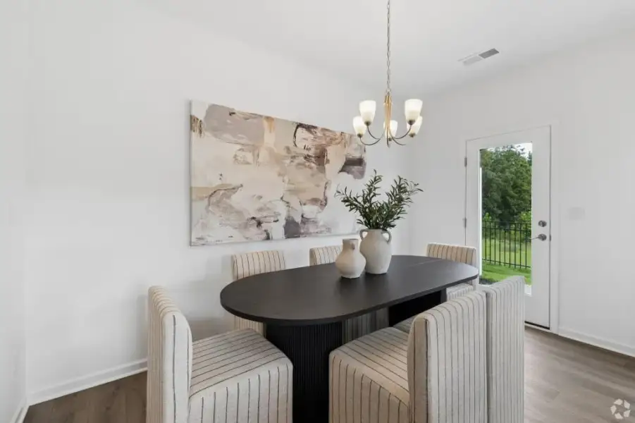 Furnished interior view inside a new home in Johnson Crossing, Cartersville (Image 6).