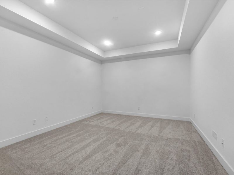 Spacious, unfurnished interior of a new home in Dunham Pointe, Cypress (Image 23). Spacious, unfurnished interior of a new home in Dunham Pointe, Cypress (Image 23).