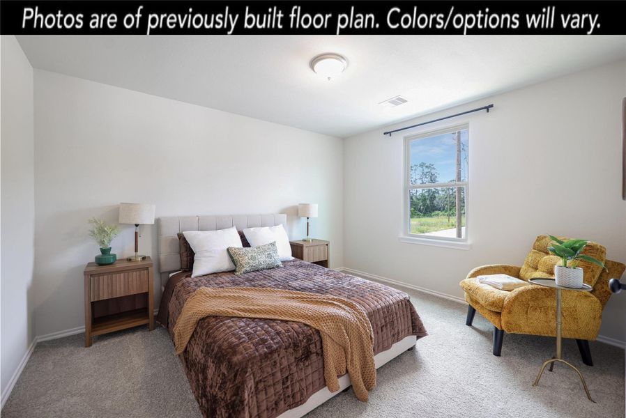 Furnished interior view inside a new home in The Enclave at Spring Branch, Montgomery (Image 10).