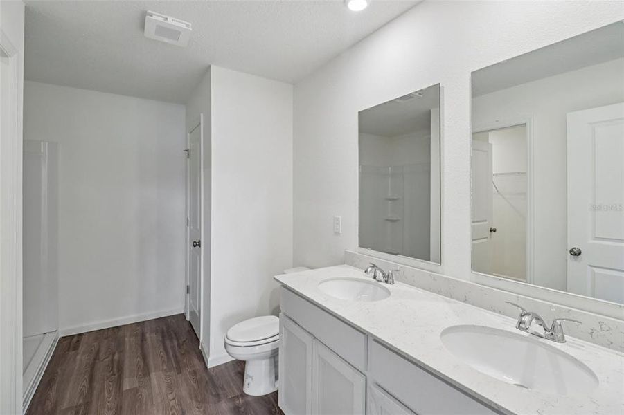 Furnished interior view inside a new home in Sumter Villas, Sumterville (Image 11).