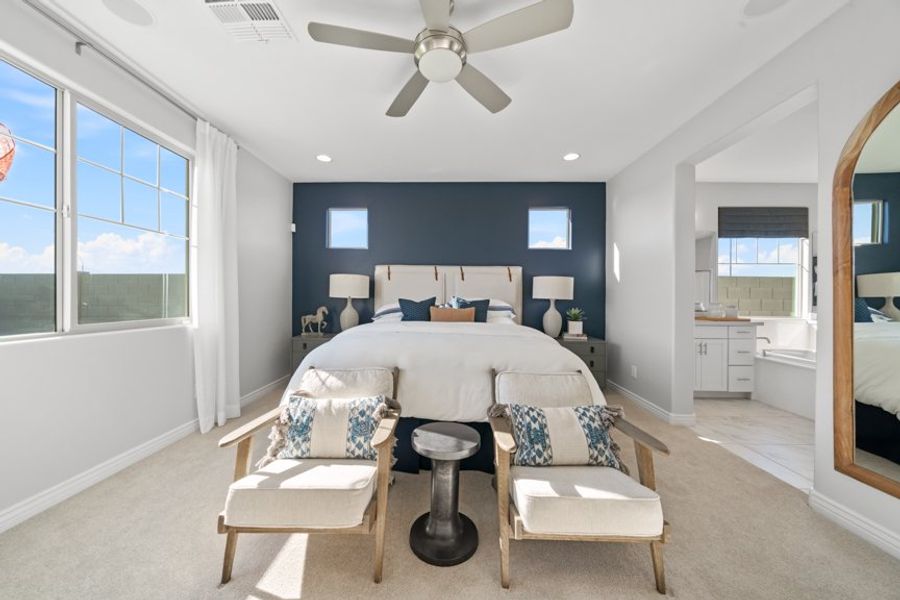 Furnished interior view inside a new home in Parkside, Avondale (Image 16).