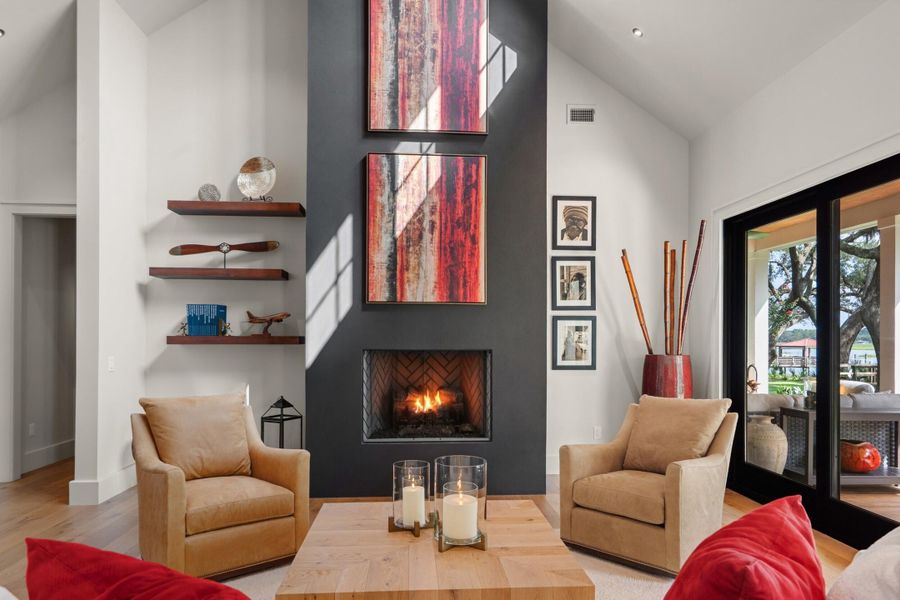 Furnished interior view inside a new home in , Beaufort (Image 10).